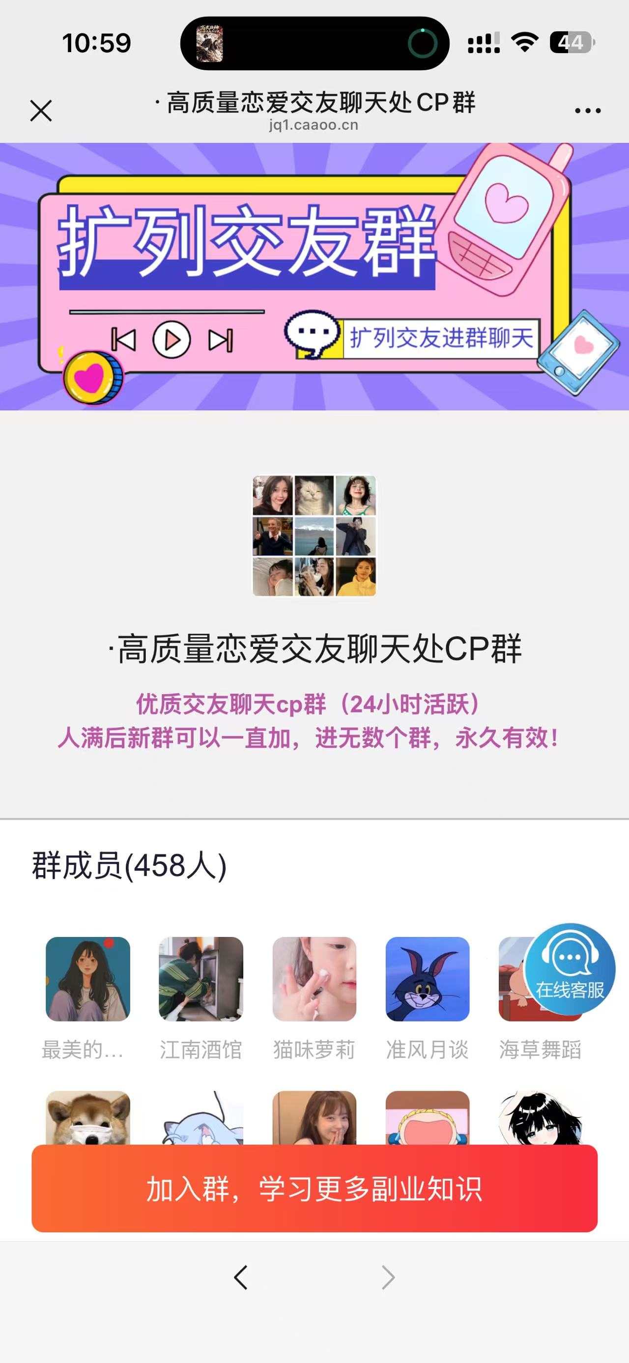 付费进群